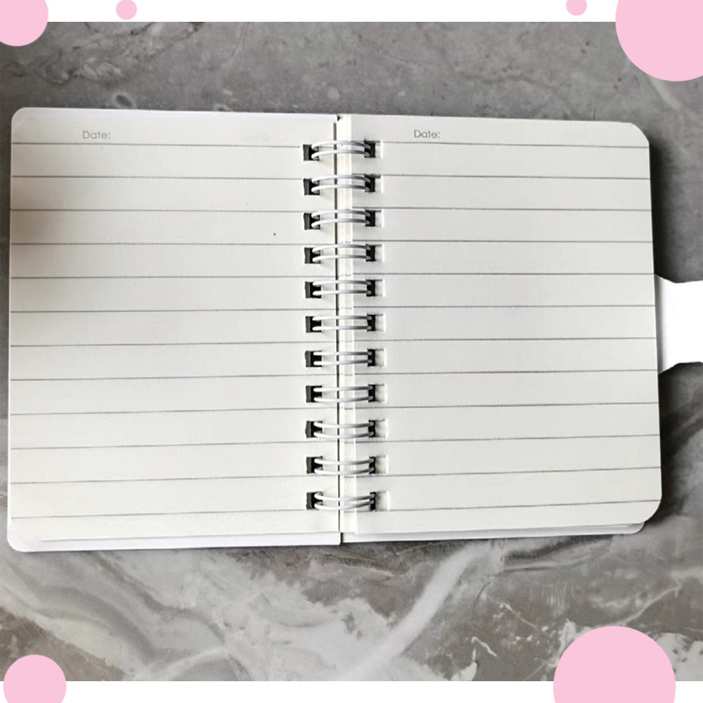 A7 Pink Peach Dairy / Notebook