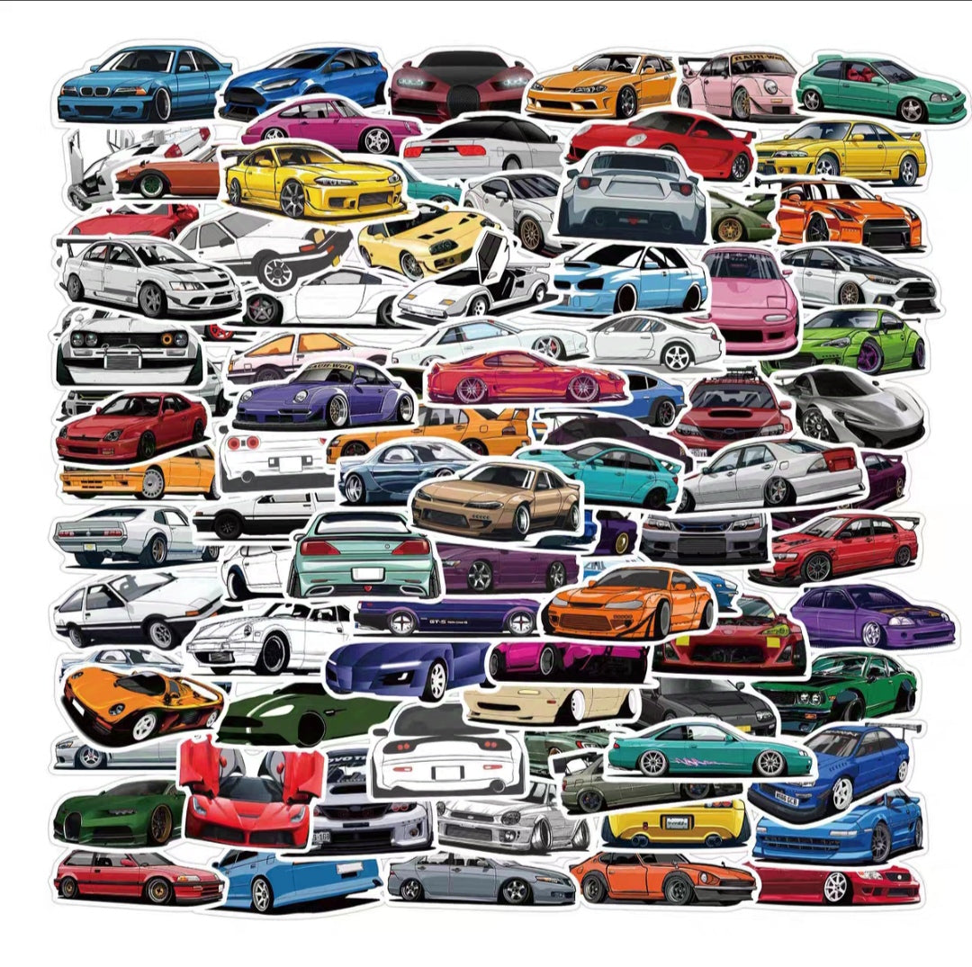 JDM street & drifting stickers [100 pack]