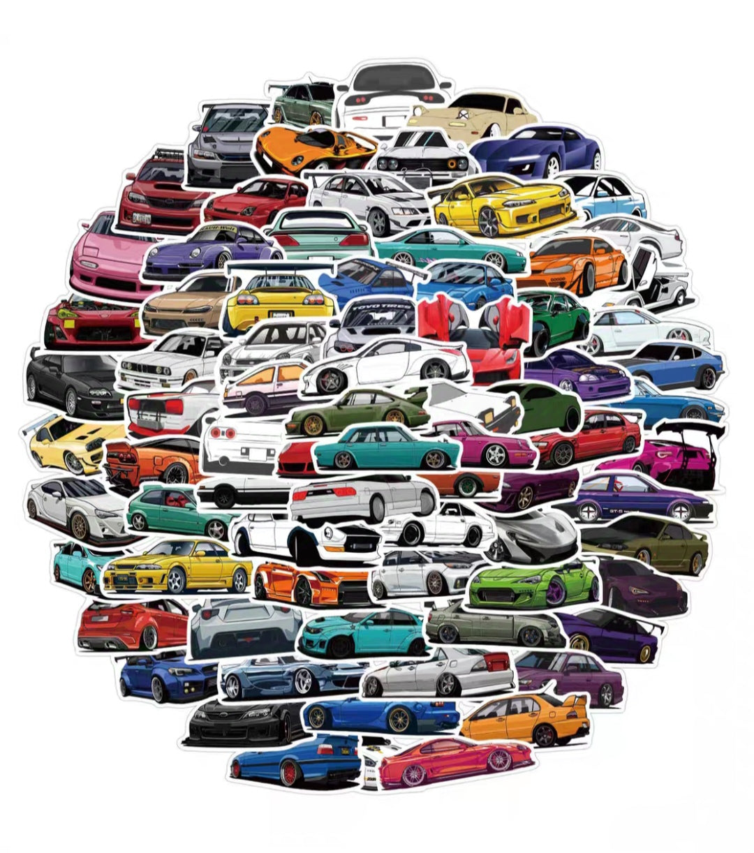 JDM street & drifting stickers [100 pack]