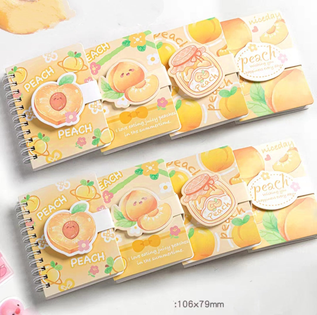 A7 Orange Peach Diary / Notebook