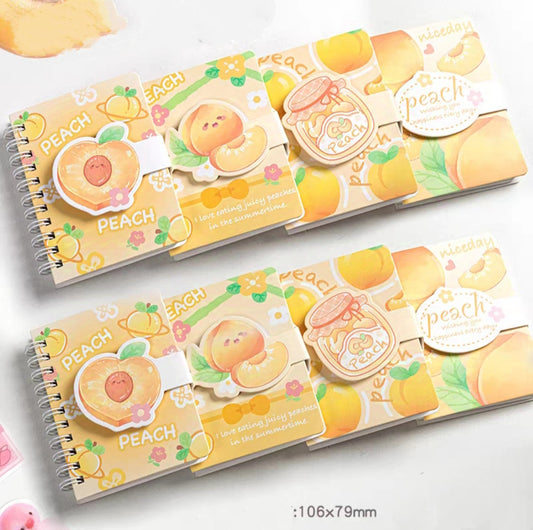 A7 Orange Peach Diary / Notebook