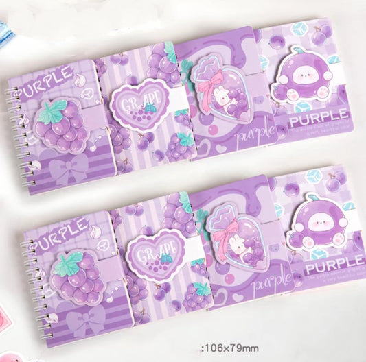 A7 Purple Grape Dairy / Notebook