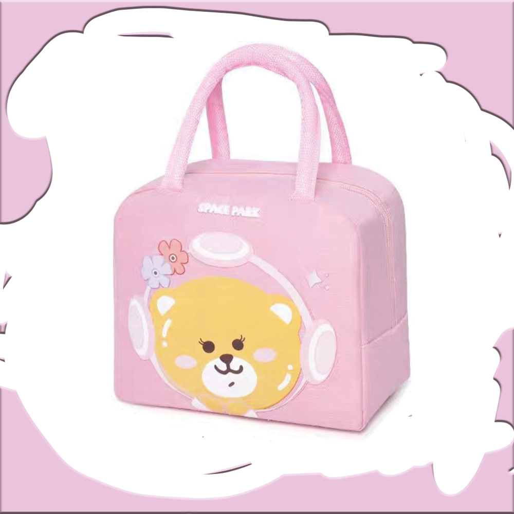 Kawaii Bear Multi-Purpose Bag [Pink]