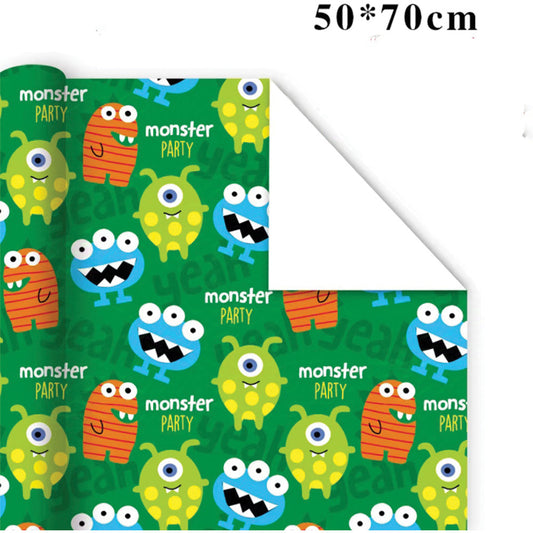 Monster Party Wrapping Paper [70 x 50cm]