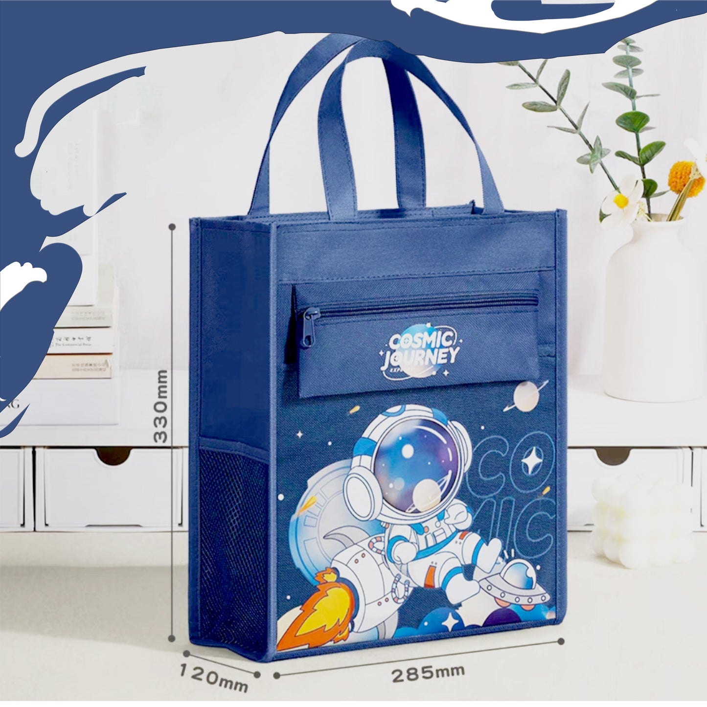 Space Astronaut Tote Bag