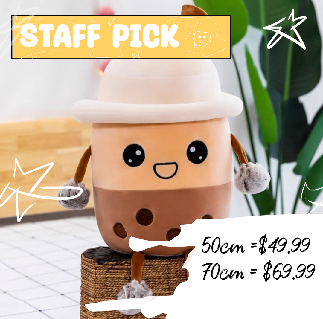 Boba Tea Plushie [Stickman version]